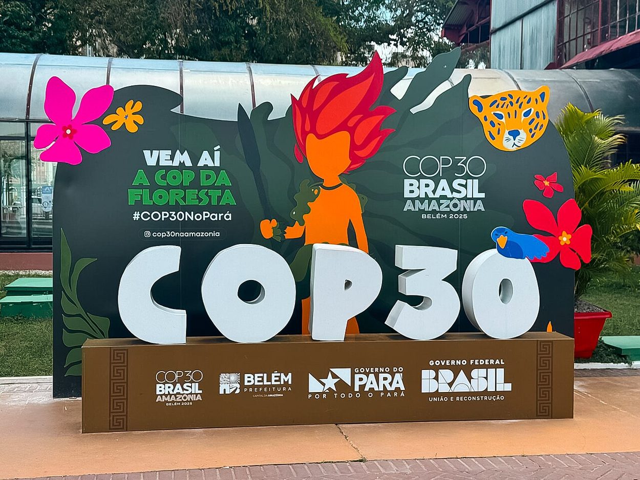 Delegates and participants at the COP30 UN climate conference in Belém, Brazil, November 2025. Documentary photograph; original source credited to UN Trade and Development (UNCTAD).