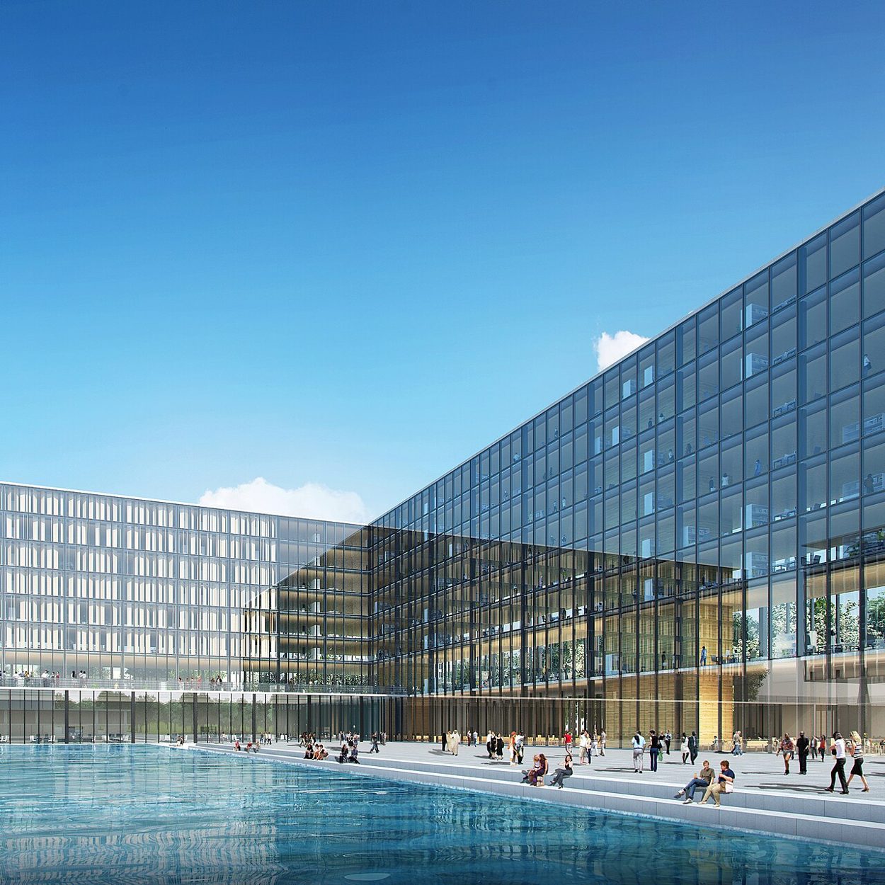World Health Organization headquarters in Geneva, photographed June 24, 2015. Documentary photograph; original source credited to Yuval Baer.